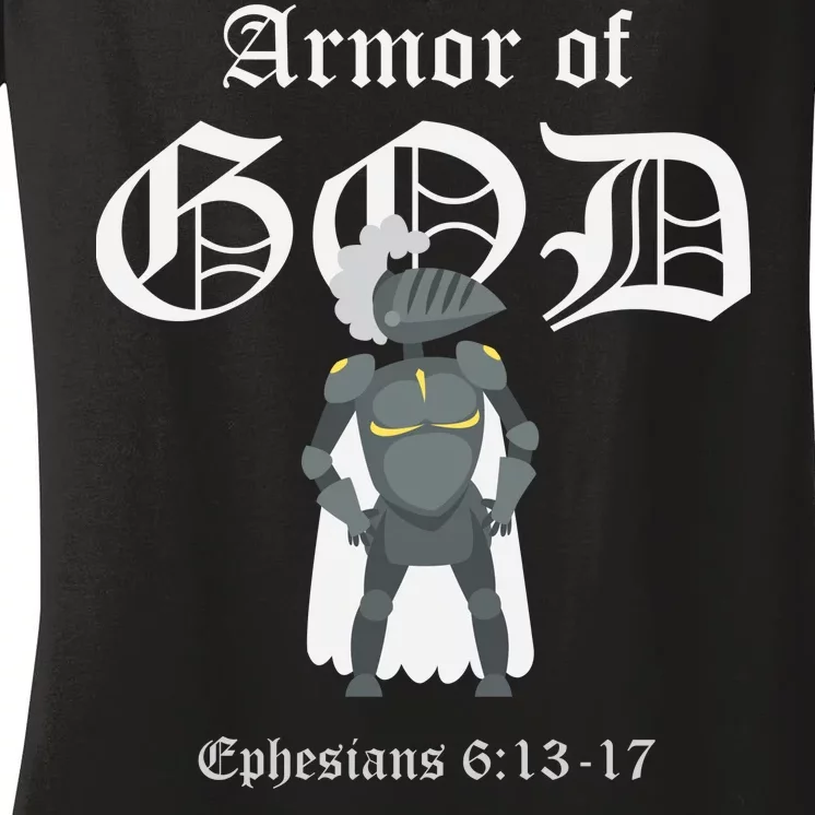 Armor Of God Women's V-Neck T-Shirt