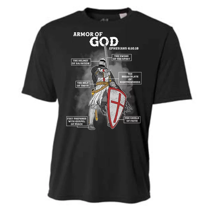 Armor Of God Ephesian 6:10-18 Cooling Performance Crew T-Shirt