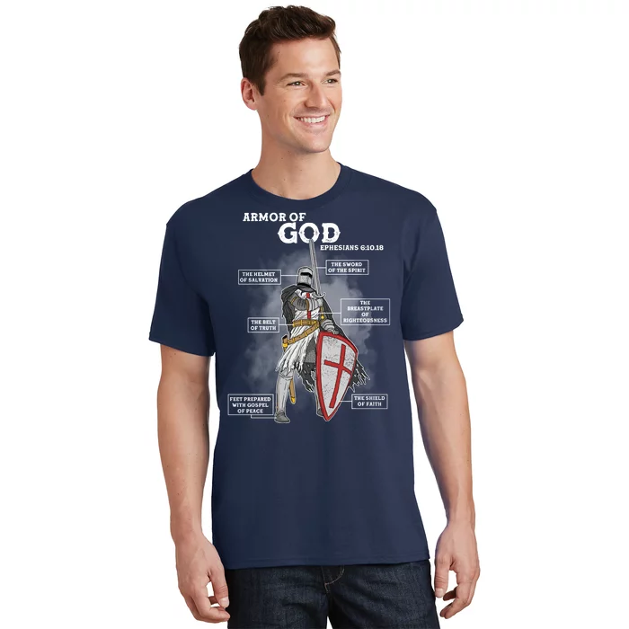 Armor Of God Ephesian 6:10-18 T-Shirt | TeeShirtPalace