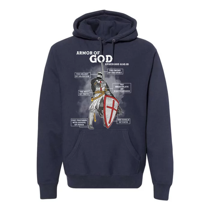 Armor Of God Ephesian 6:10-18 Premium Hoodie