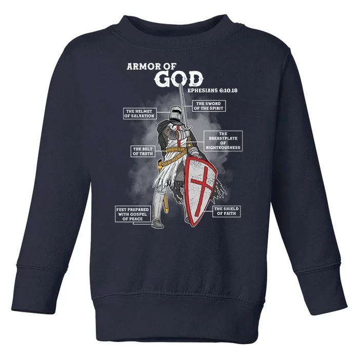 Armor Of God Ephesian 6:10-18 Toddler Sweatshirt