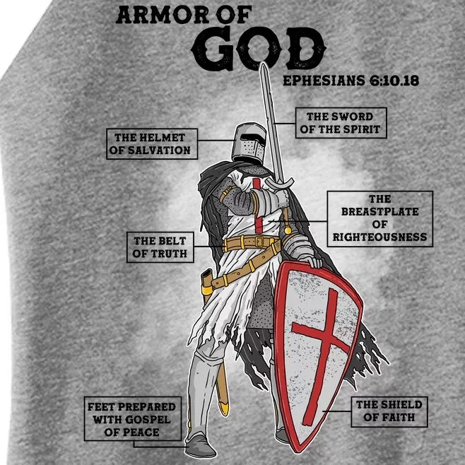 Armor Of God Ephesian 6:10-18 Women’s Perfect Tri Rocker Tank