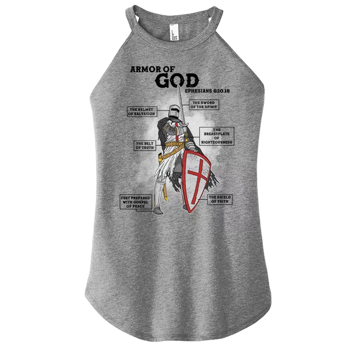 Armor Of God Ephesian 6:10-18 Women’s Perfect Tri Rocker Tank