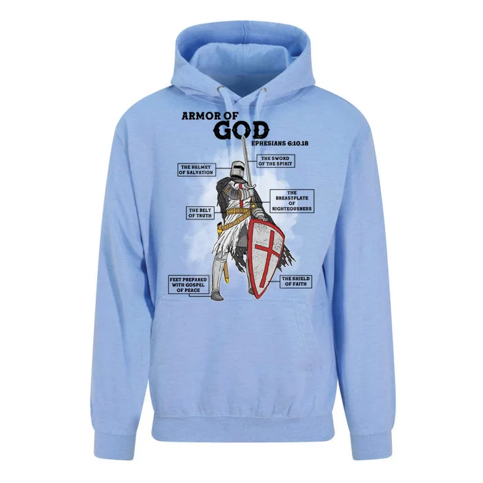 Armor Of God Ephesian 6:10-18 Unisex Surf Hoodie