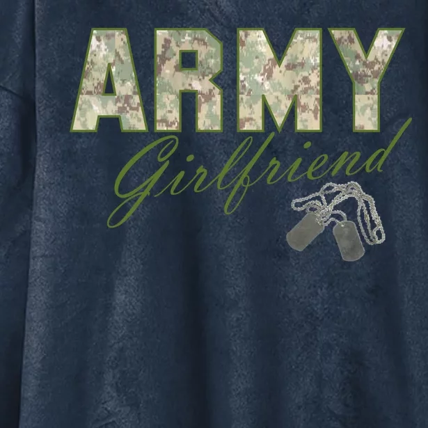 Army Girlfriend Hooded Wearable Blanket