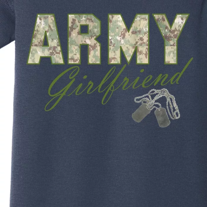 Army Girlfriend Baby Bodysuit