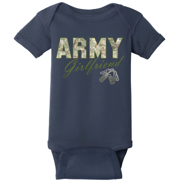 Army Girlfriend Baby Bodysuit