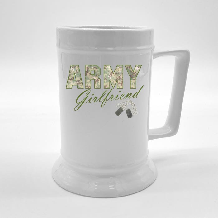 Army Girlfriend Front & Back Beer Stein