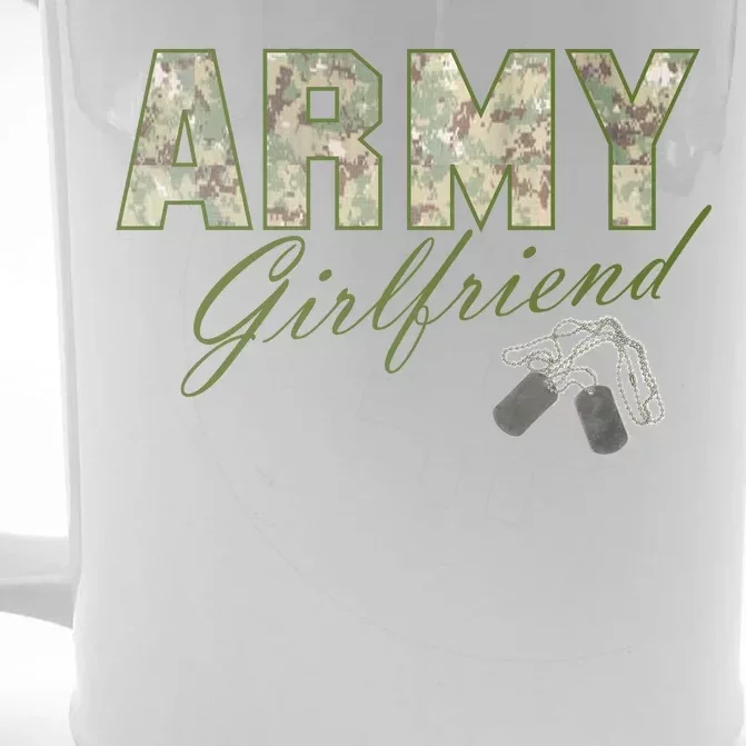 Army Girlfriend Front & Back Beer Stein