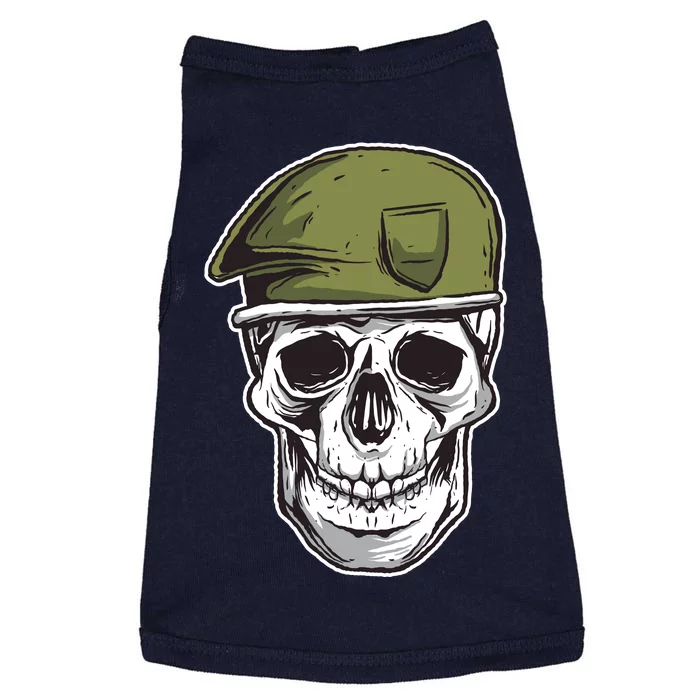 Army Military Skull Doggie Tank