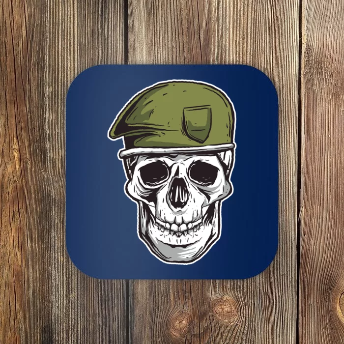 Army Military Skull Coaster