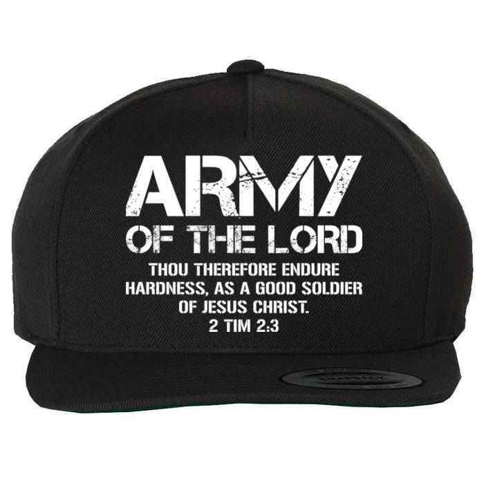 Army of the Lord Wool Snapback Cap