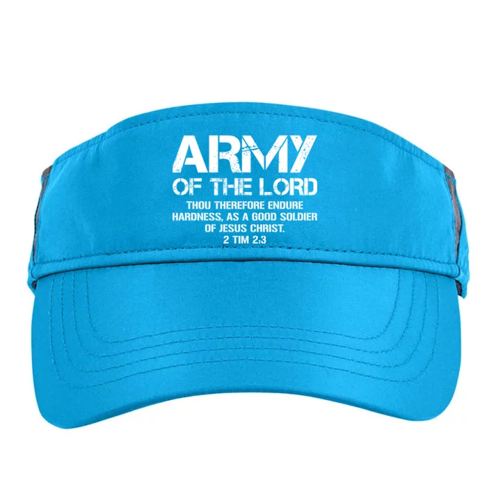 Army of the Lord Adult Drive Performance Visor