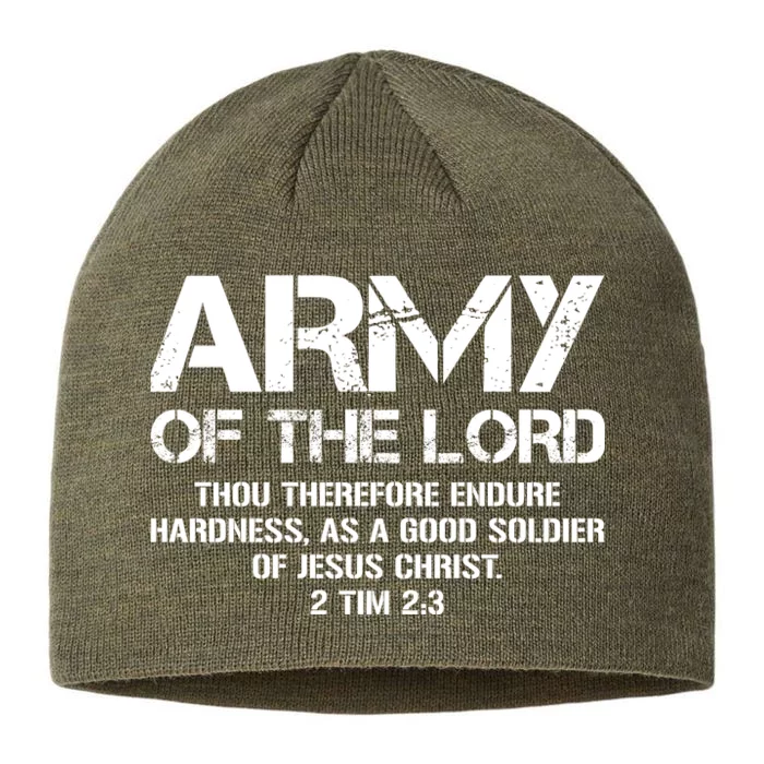 Army of the Lord 8 1/2in Sustainable Knit Beanie