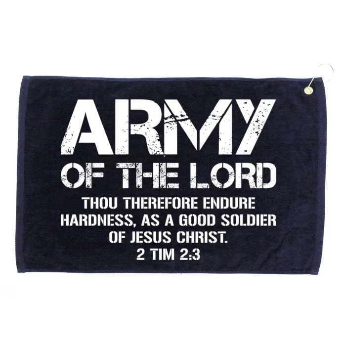 Army of the Lord Grommeted Golf Towel