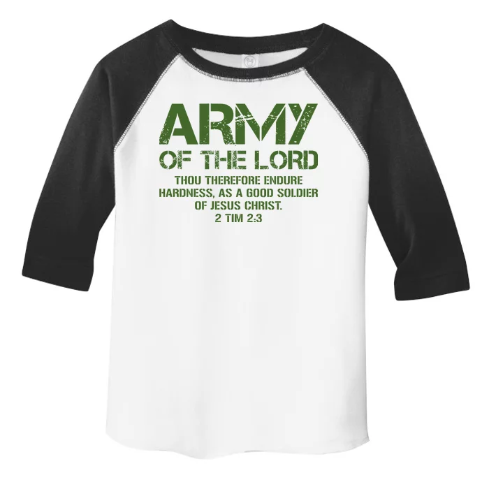 Army of the Lord Toddler Fine Jersey T-Shirt