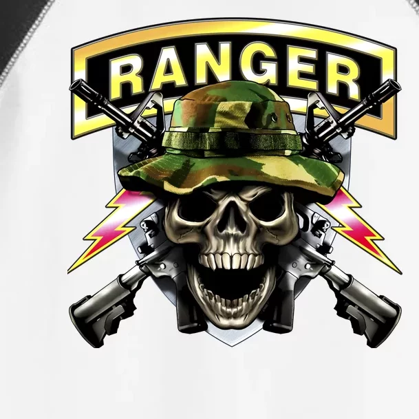 Army Ranger Skull Toddler Fine Jersey T-Shirt