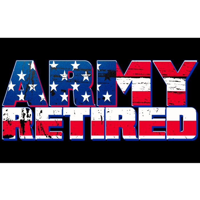 Army Retired Bumper Sticker