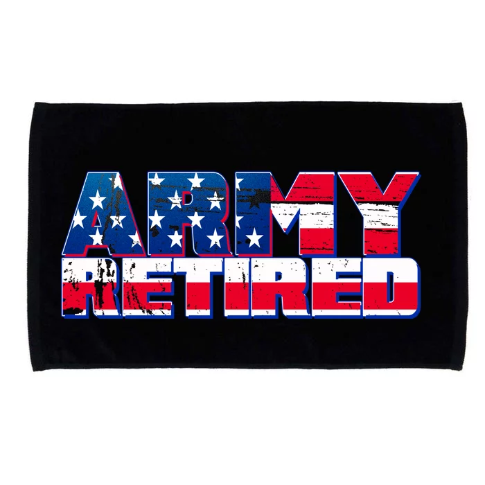 Army Retired Microfiber Hand Towel