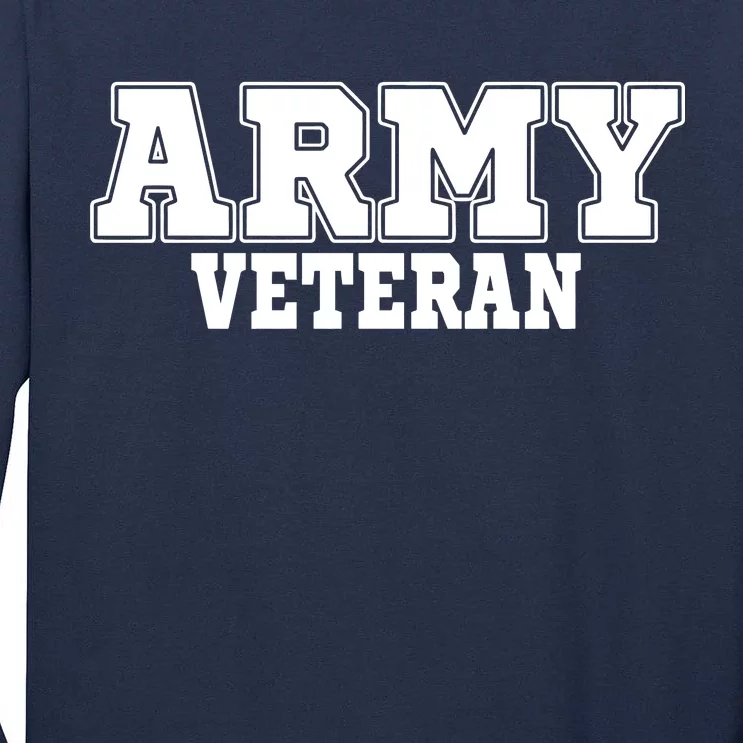 Army Veteran Tall Long Sleeve T-Shirt