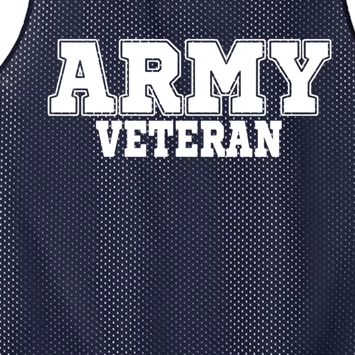 Army Veteran Mesh Reversible Basketball Jersey Tank