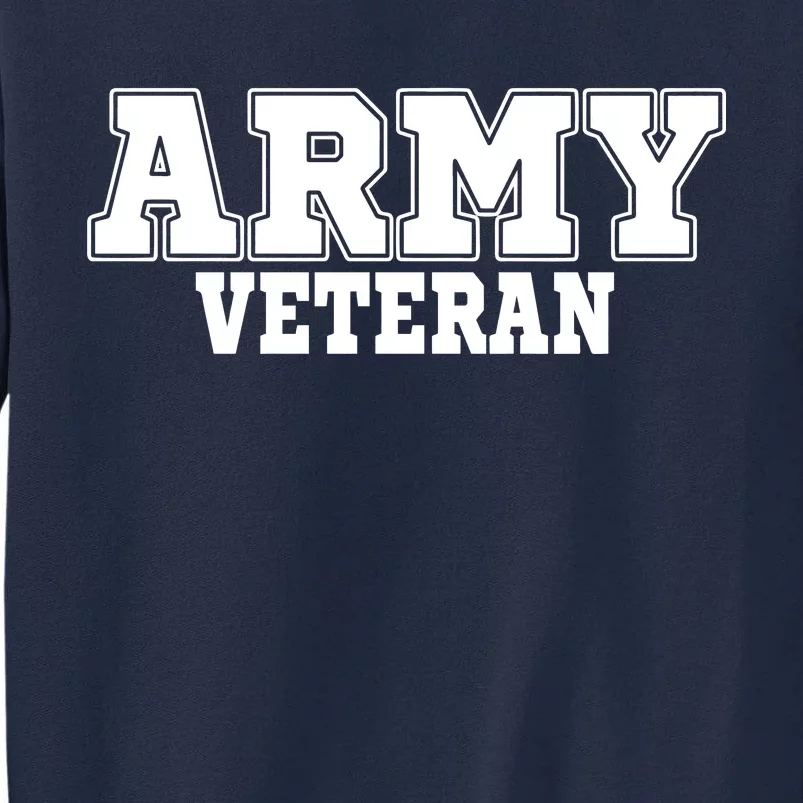 Army Veteran Tall Sweatshirt