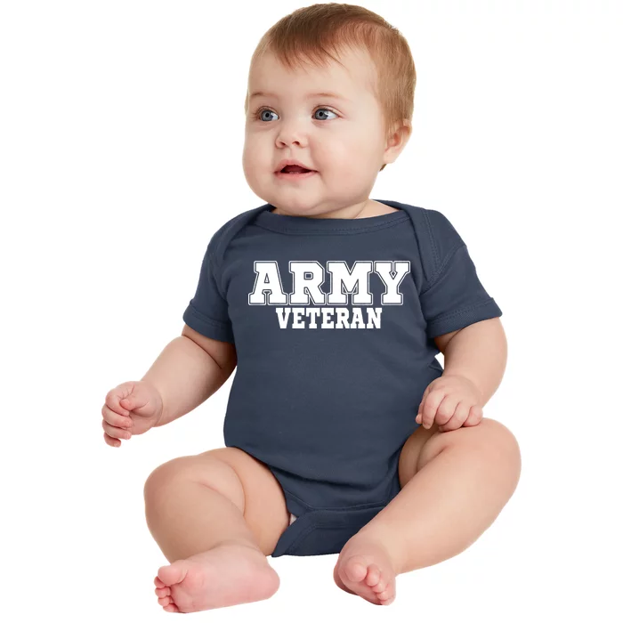 Army Veteran Baby Bodysuit