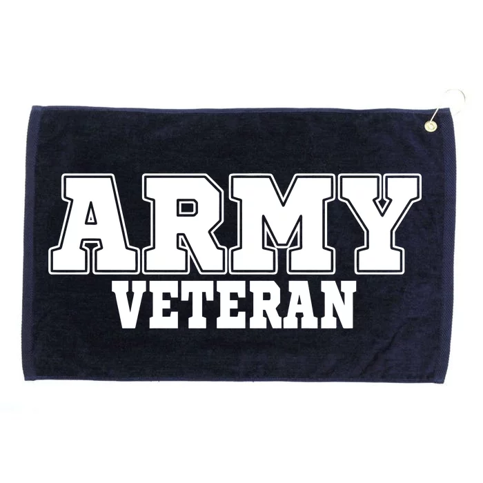 Army Veteran Grommeted Golf Towel