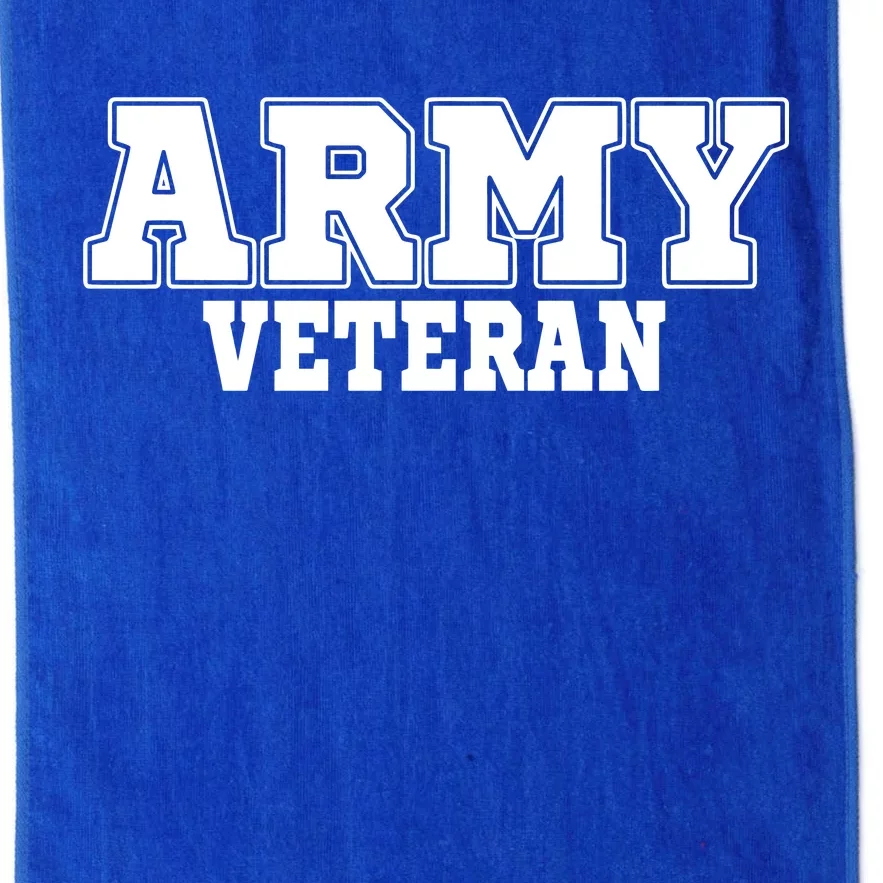 Army Veteran Platinum Collection Golf Towel