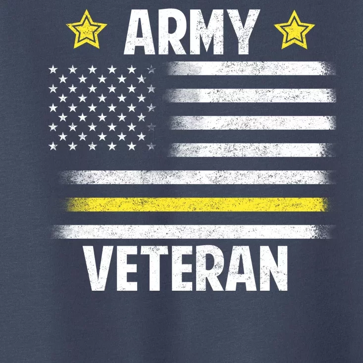 Army Veteran Flag Toddler T-Shirt