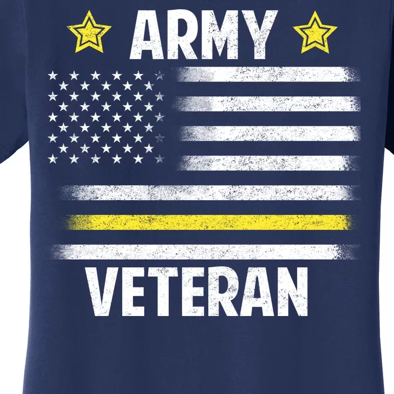 Army Veteran Flag Women's T-Shirt