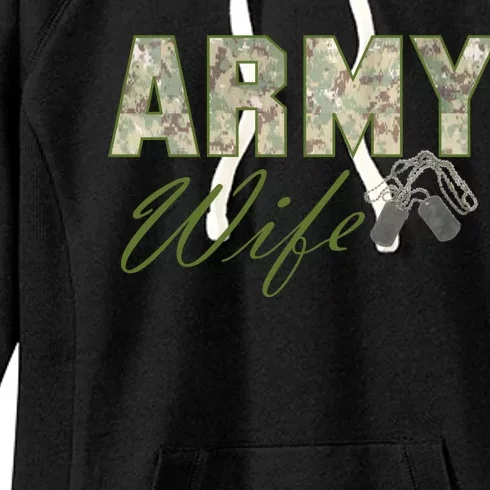 Army Wife Women's Fleece Hoodie