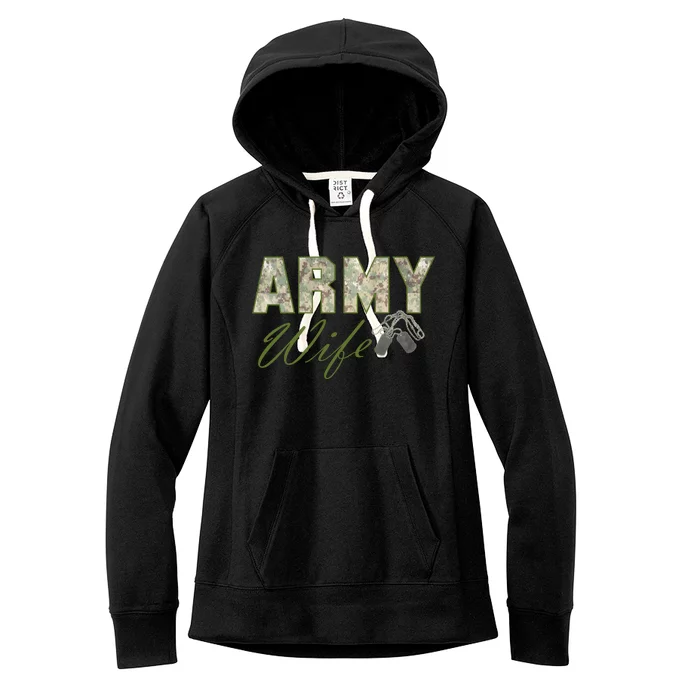 Army Wife Women's Fleece Hoodie