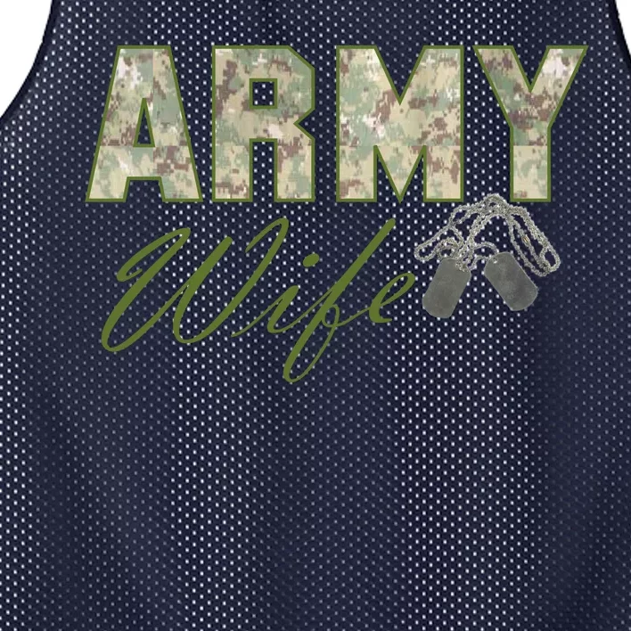 Army Wife Mesh Reversible Basketball Jersey Tank