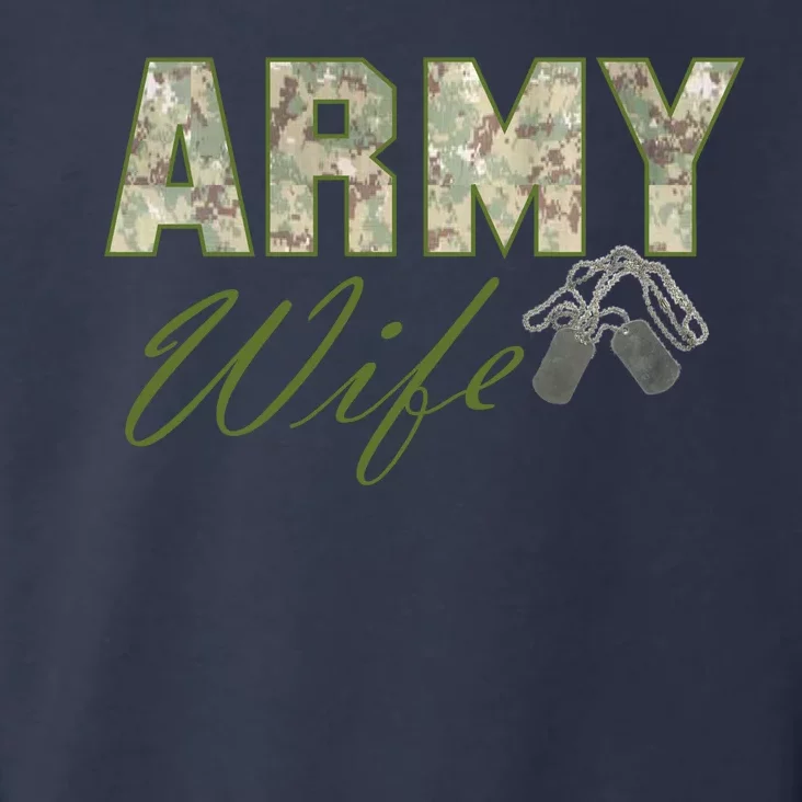 Army Wife Toddler Hoodie