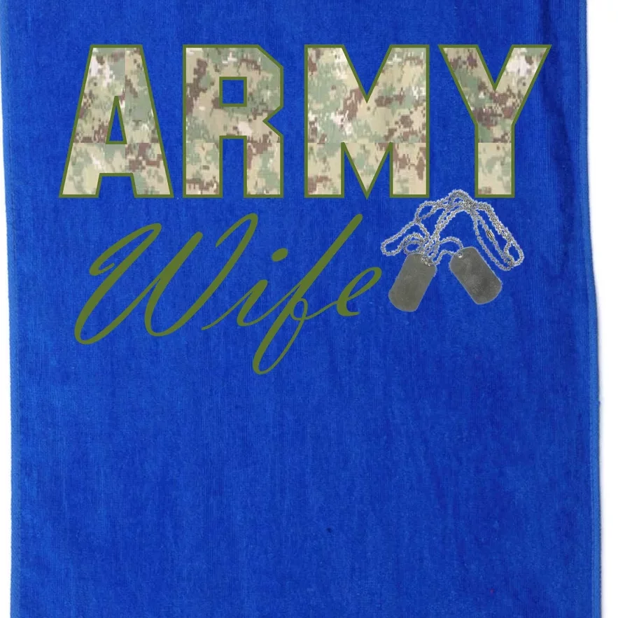 Army Wife Platinum Collection Golf Towel