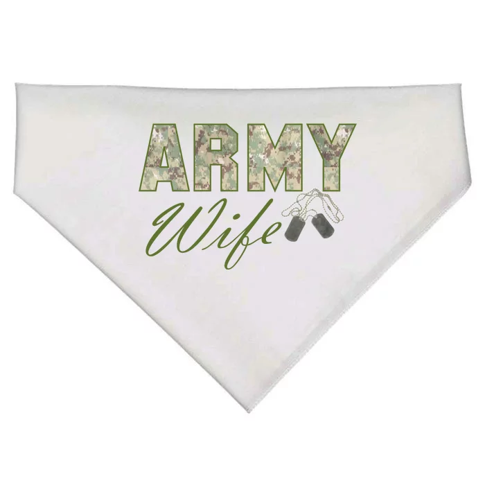 Army Wife USA-Made Doggie Bandana