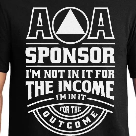 Aa Recovery Na Sponsor Alcoholics Anonymous Aa Sobriety Pajama Set