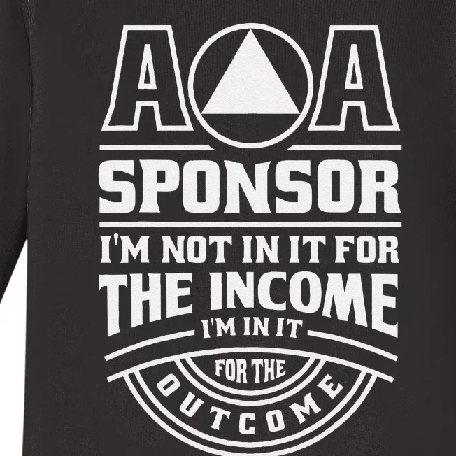 Aa Recovery Na Sponsor Alcoholics Anonymous Aa Sobriety Baby Long Sleeve Bodysuit