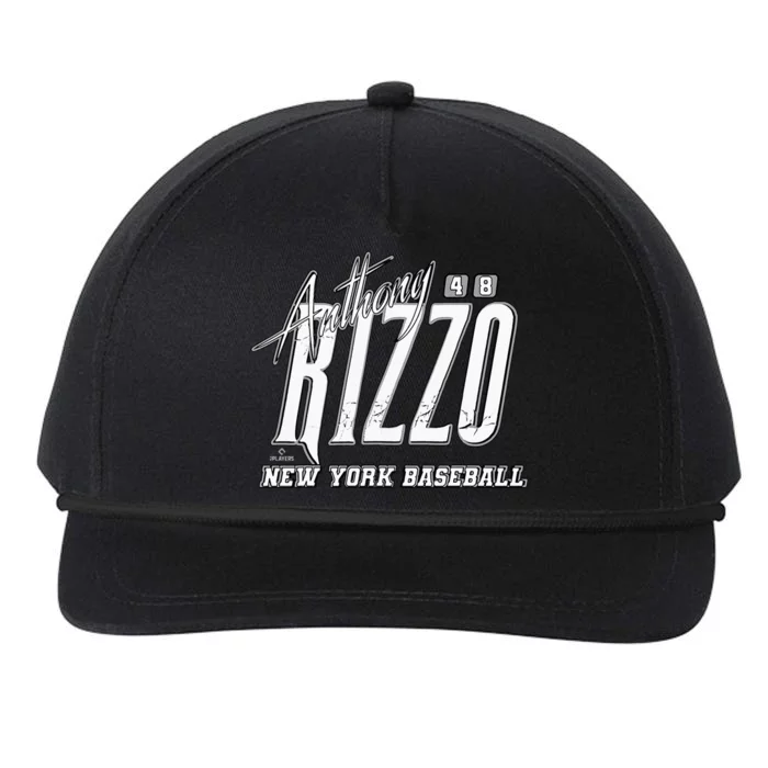 Anthony Rizzo New York Baseball Rock Snapback Five-Panel Rope Hat