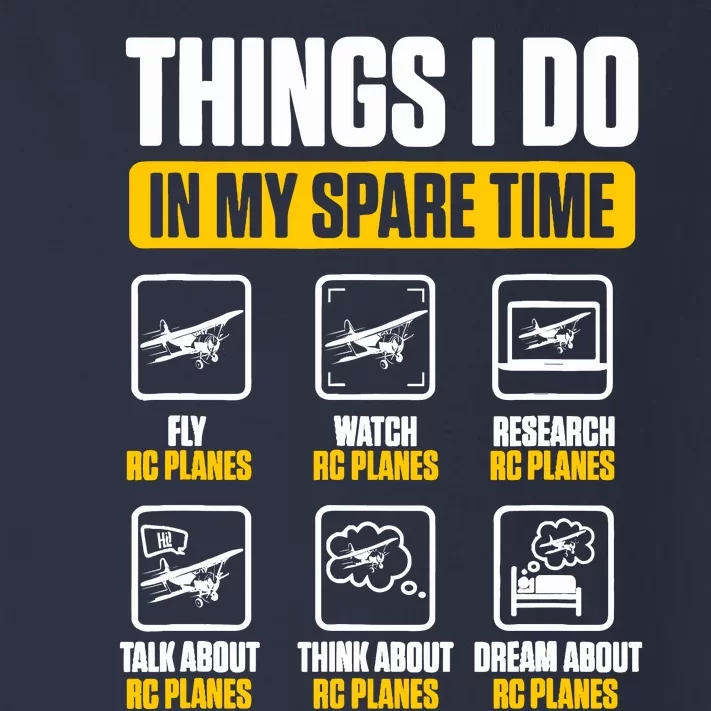 Aircraft Rc Plane Airplane Things I Do In My Spare Time Toddler Long Sleeve Shirt