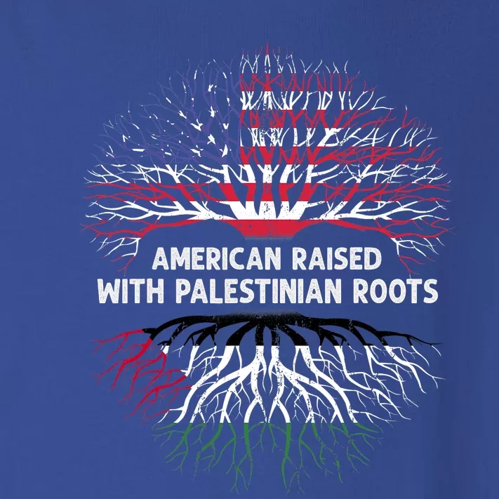 American Raised Palestinian Roots Usa Gaza Palestine Flag Toddler Long Sleeve Shirt