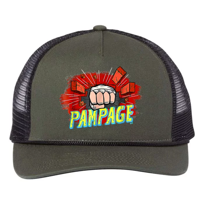 Archer Rampage Pampage Essential Retro Rope Trucker Hat Cap