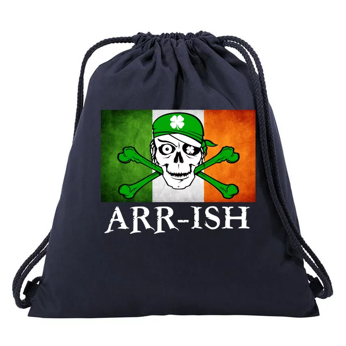 St. Patrick's Day Shirt Arrish Irish Pirate T-Shirt Funny St. Patrick's Day  Pirate T-Shirt Cute Pirate Shirt for Women