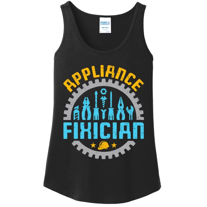 Appliance Repair Repairman Fixer Funny Technician Ladies Essential Tank