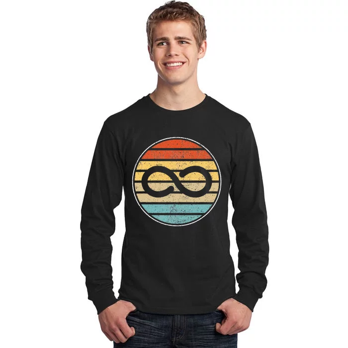 Autism Rights Retro Vintage Infinity – Autism Awareness Tall Long Sleeve T-Shirt