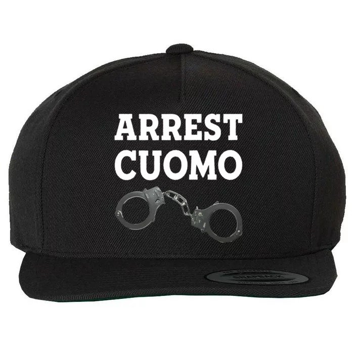 Arrest Cuomo Wool Snapback Cap