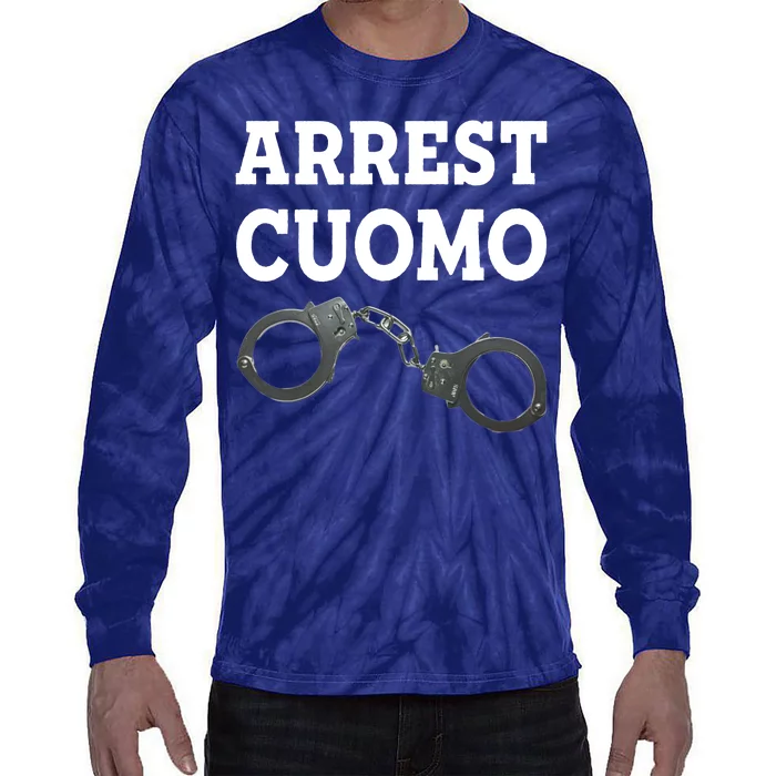 Arrest Cuomo Tie-Dye Long Sleeve Shirt