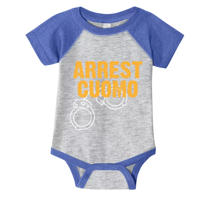 Arrest Cuomo Andrew Cuomo Resigns Infant Baby Jersey Bodysuit