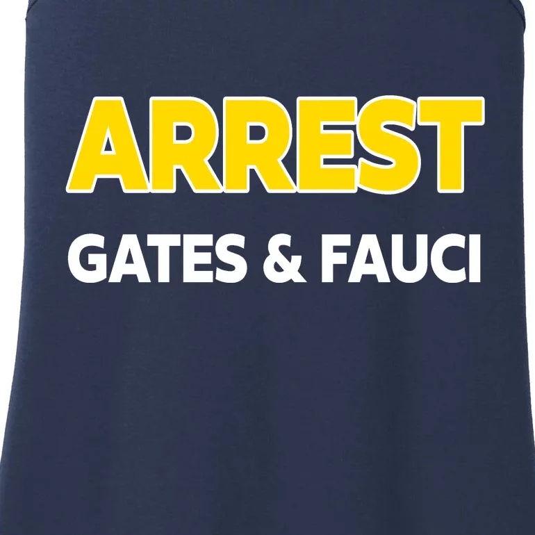 Arrest Gates And Fauci Ladies Essential Tank